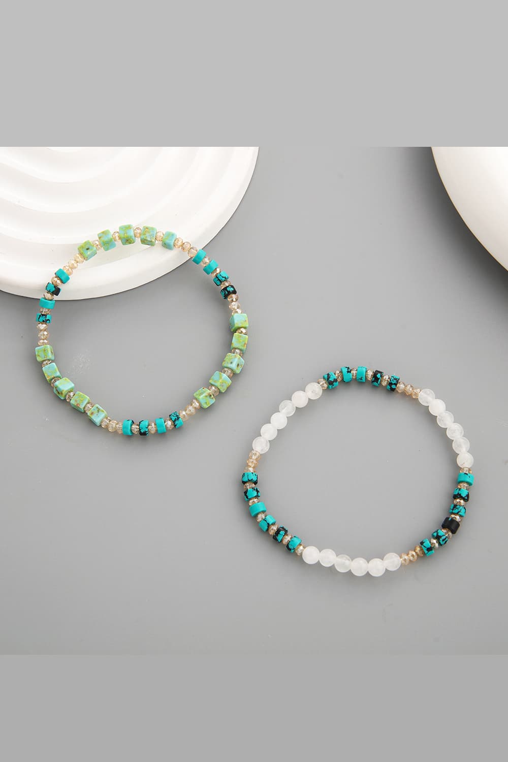 Crystal & Natural Stone Bracelet-Bijou Crush