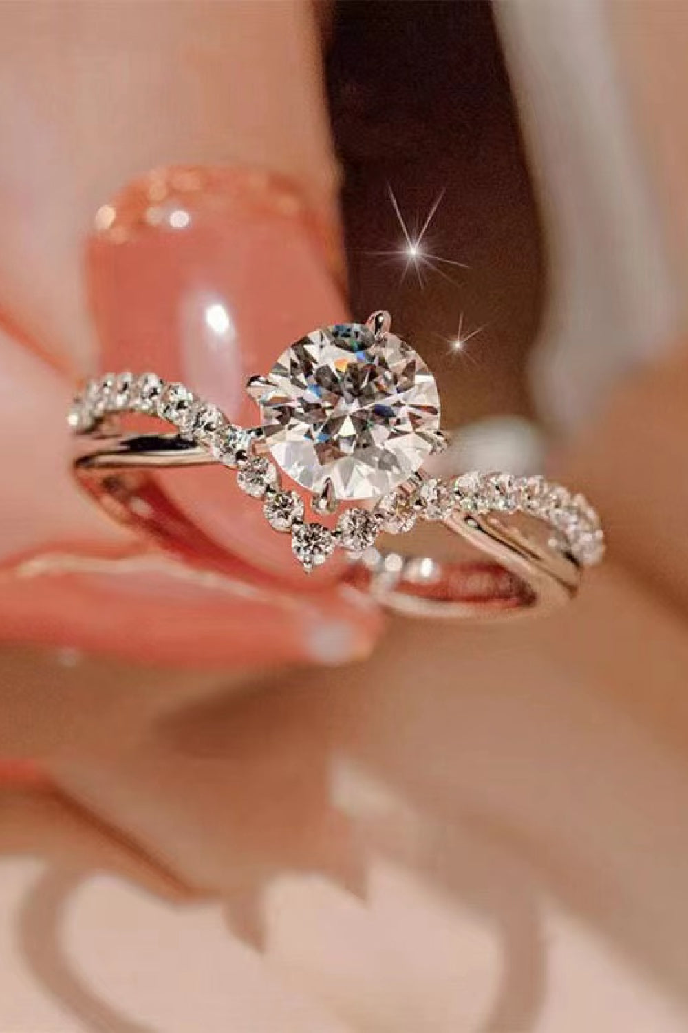Bold Beauty 1 Carat Moissanite Heart-Shaped Ring-Bijou Crush