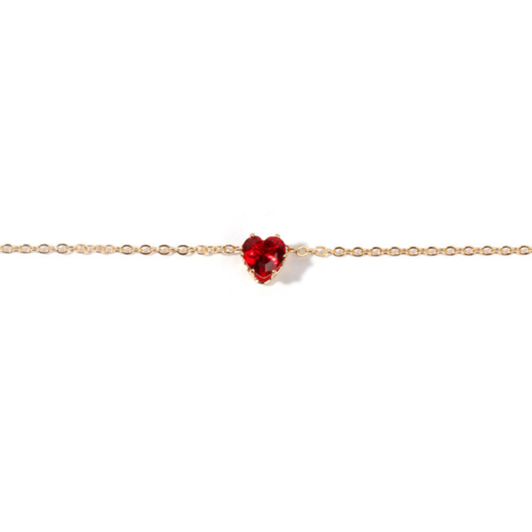 Simple Style Lock Alloy Cable Chain Pendant Necklace-Bijou Crush