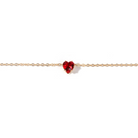 Simple Style Lock Alloy Cable Chain Pendant Necklace-Bijou Crush