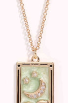 Tarot Card Pendant Stainless Steel Necklace-Bijou Crush