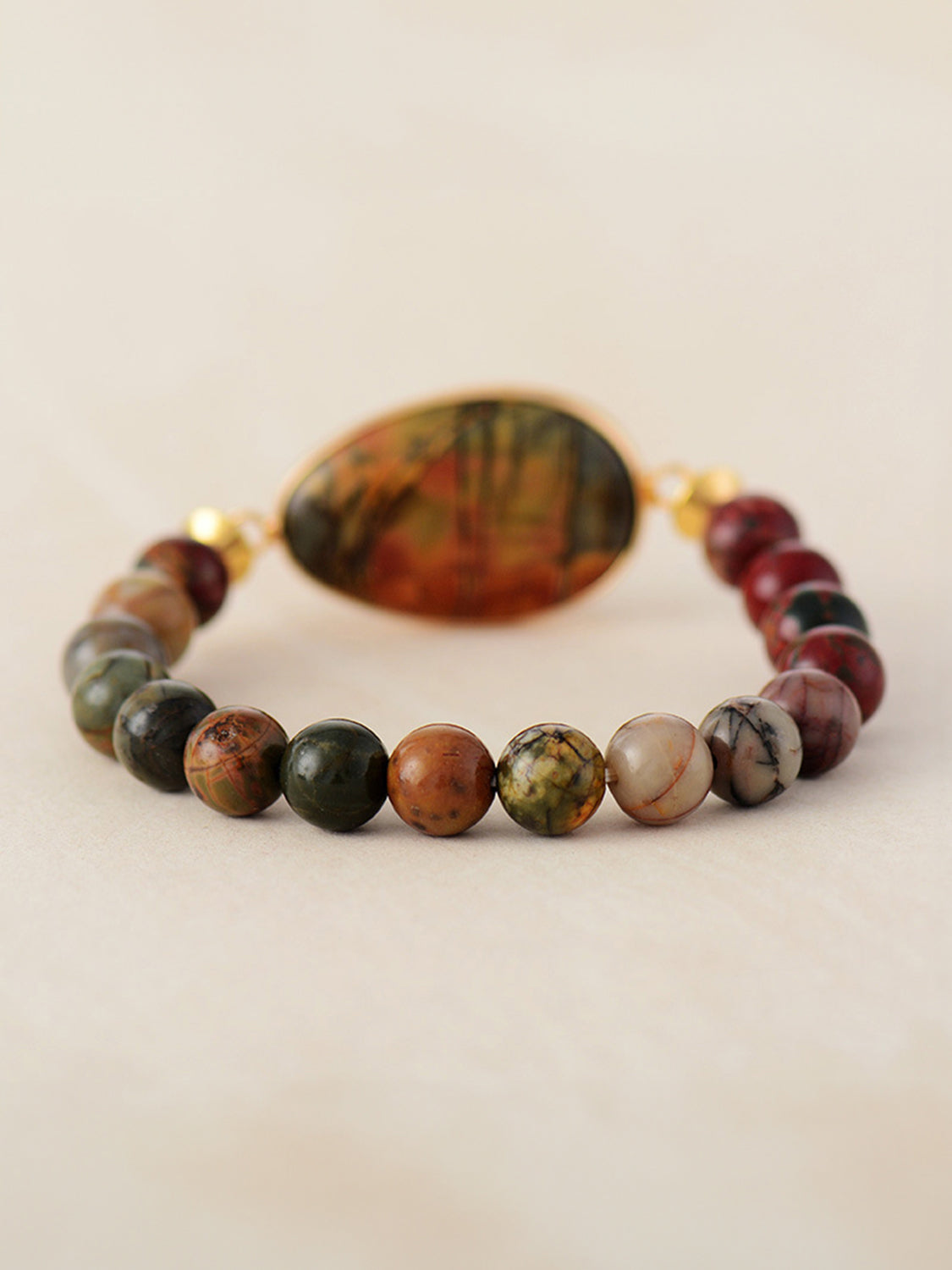 Geometrical Shape Beaded Bracelet-Bijou Crush