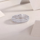 Moissanite 925 Sterling Silver Ring-Bijou Crush