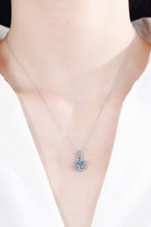 Look Amazing 2 Carat Moissanite Pendant Necklace-Bijou Crush