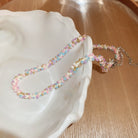 Titanium Steel Rice Bead Necklace-Bijou Crush