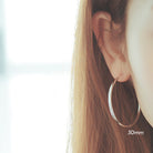 Chic 925 Sterling Silver Huggie Hoops – Sleek & Timeless-Bijou Crush