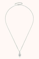 Moissanite 925 Sterling Silver Necklace-Bijou Crush