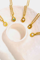 Stainless Steel 18K Gold-Plated Necklace-Bijou Crush