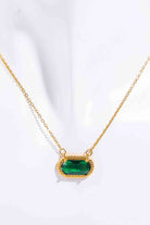 Copper 14K Gold-Plated Pendant Necklace-Bijou Crush