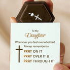 Heart Shape Cross Inlaid Zircon Open Ring-Bijou Crush