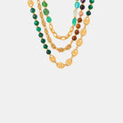 Beaded Titanium Steel Necklace-Bijou Crush