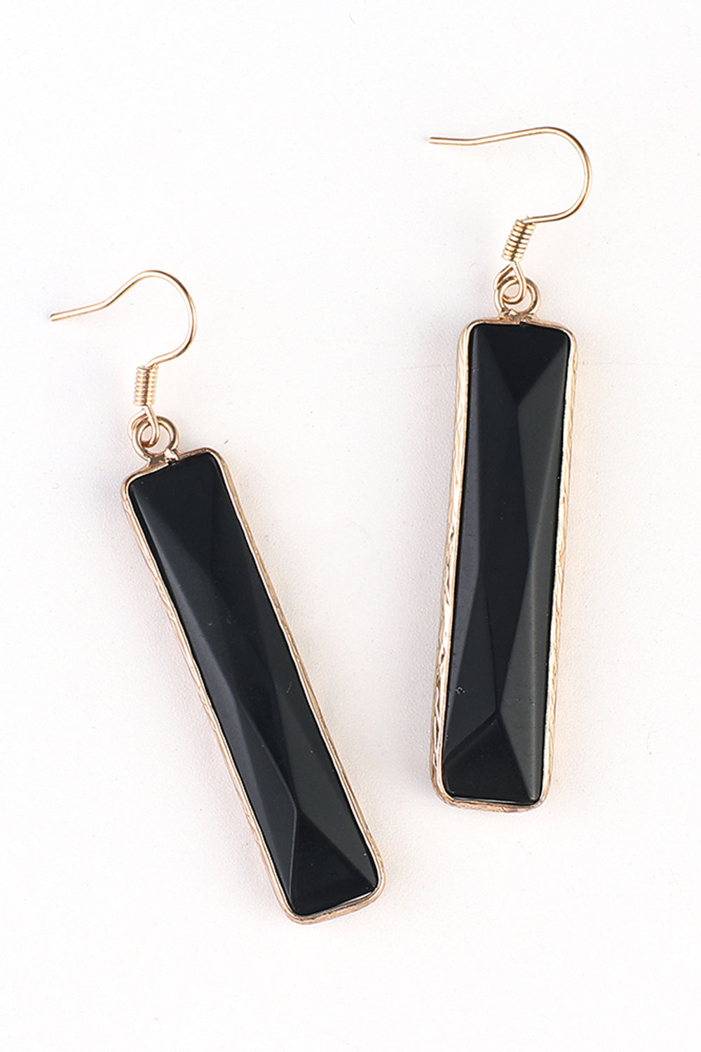 Natural Stone Drop Earrings-Bijou Crush