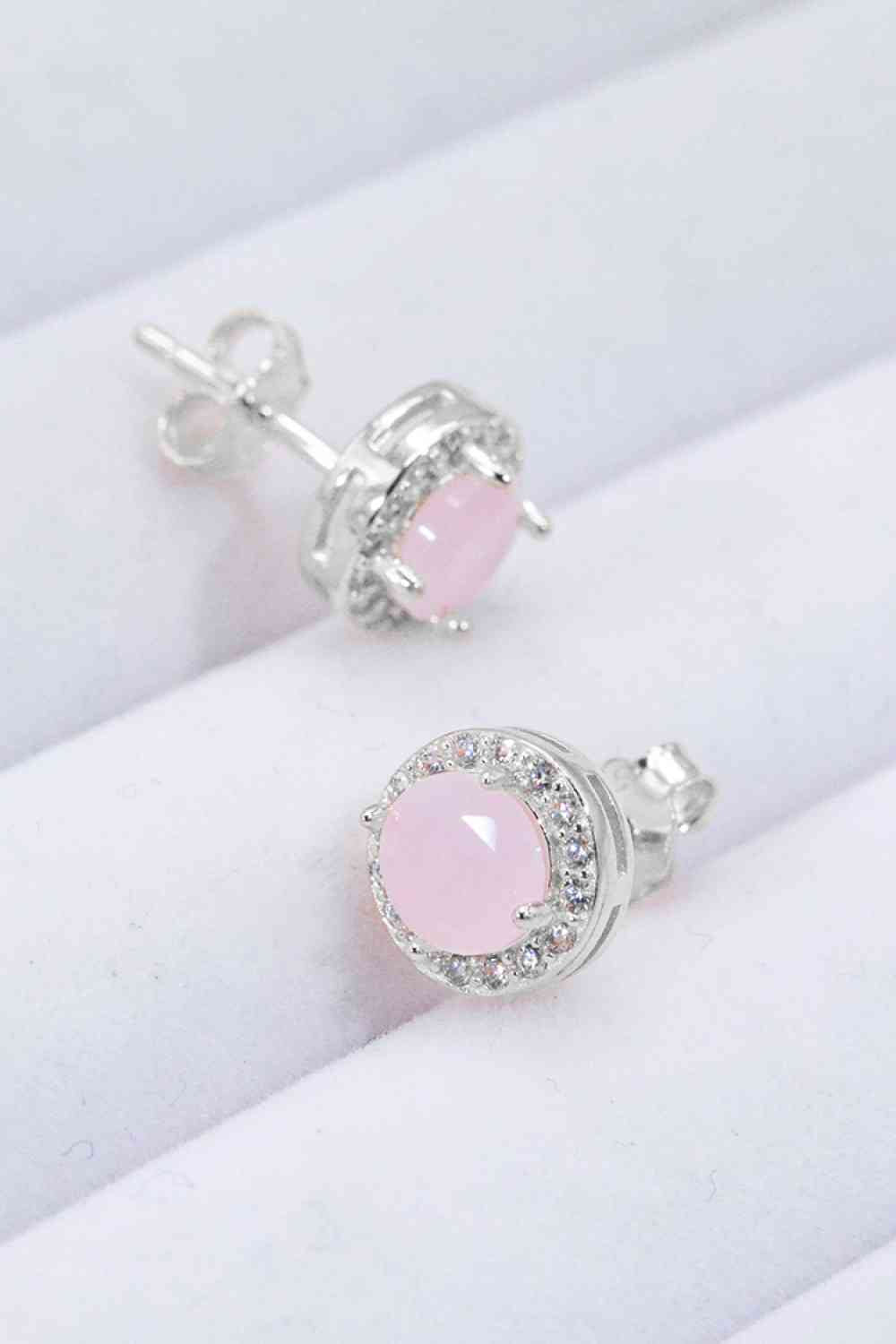 Give It To You 925 Sterling Silver Quartz Earrings-Bijou Crush