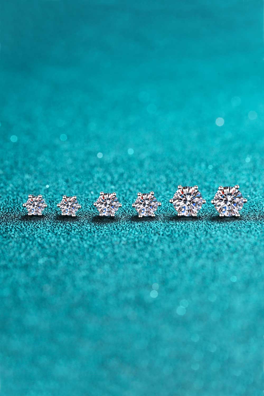 Endless Cheer Moissanite Stud Earrings-Bijou Crush