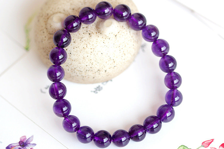 Natural Amethyst Bracelet-Bijou Crush