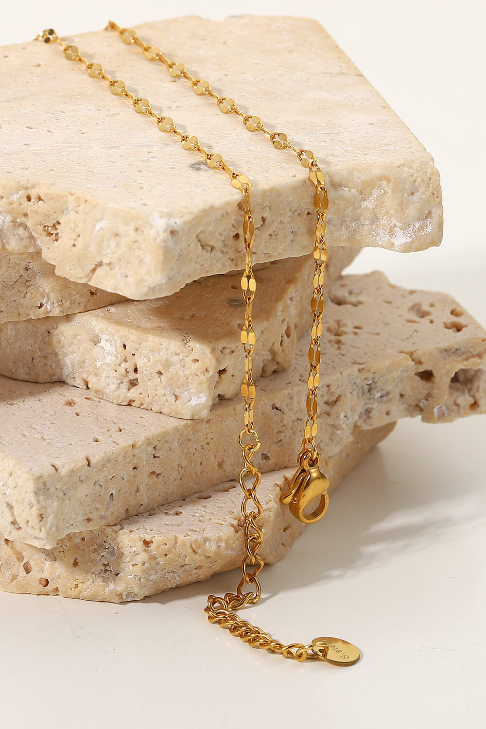 Sun Pendant Natural Stone Necklace-Bijou Crush
