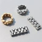 Plated Titanium Steel Ring-Bijou Crush