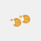 Titanium Steel Geometric Shape Earrings-Bijou Crush