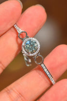 2 Carat Moissanite 925 Platinum-Plated Bracelet-Bijou Crush