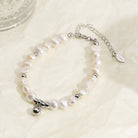 Freshwater Pearl Bracelet - Stainless Steel-Bijou Crush