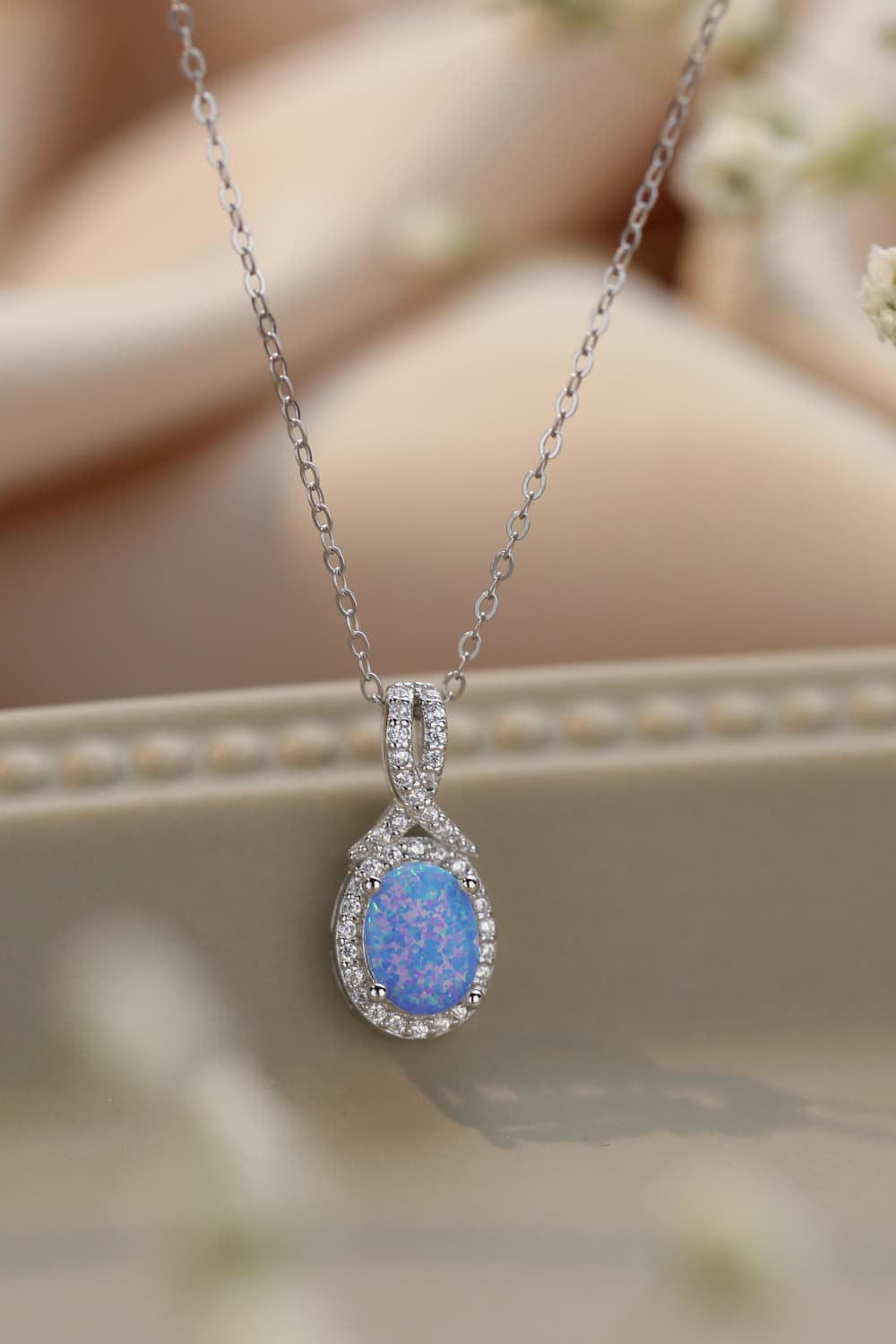 Feeling My Best Opal Pendant Necklace-Bijou Crush
