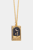 Tarot Card Pendant Stainless Steel Necklace-Bijou Crush