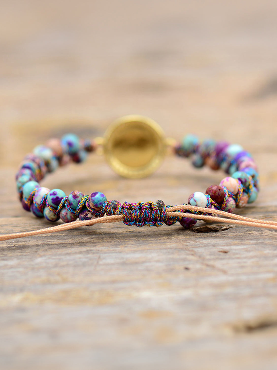 Imperial Jasper Beaded Bracelet-Bijou Crush