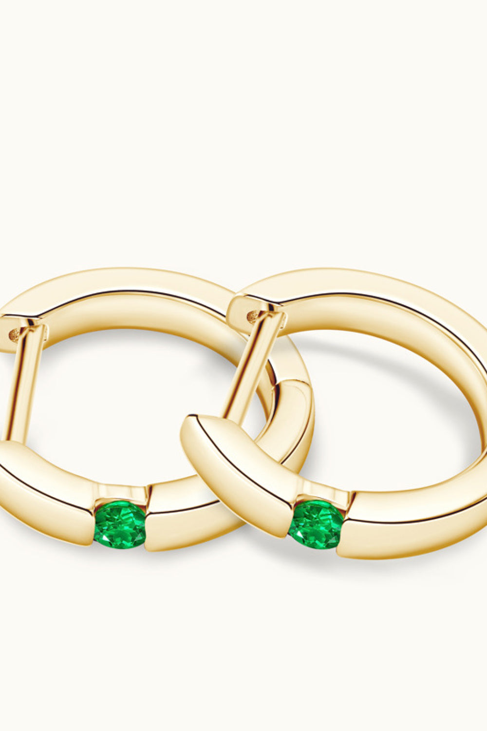 Lab-Grown Emerald Earrings-Bijou Crush