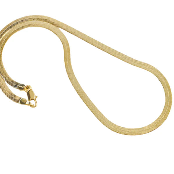 Candace Herringbone Necklace-Bijou Crush