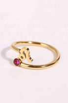Constellation Stainless Steel Bypass Ring-Bijou Crush