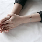 Party Double Loops Curb Chain 925 Sterling Silver Bracelet-Bijou Crush