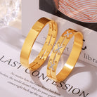 18K Gold-Plated Czech Diamond Bracelet-Bijou Crush