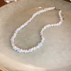 Titanium Steel Rice Bead Necklace-Bijou Crush