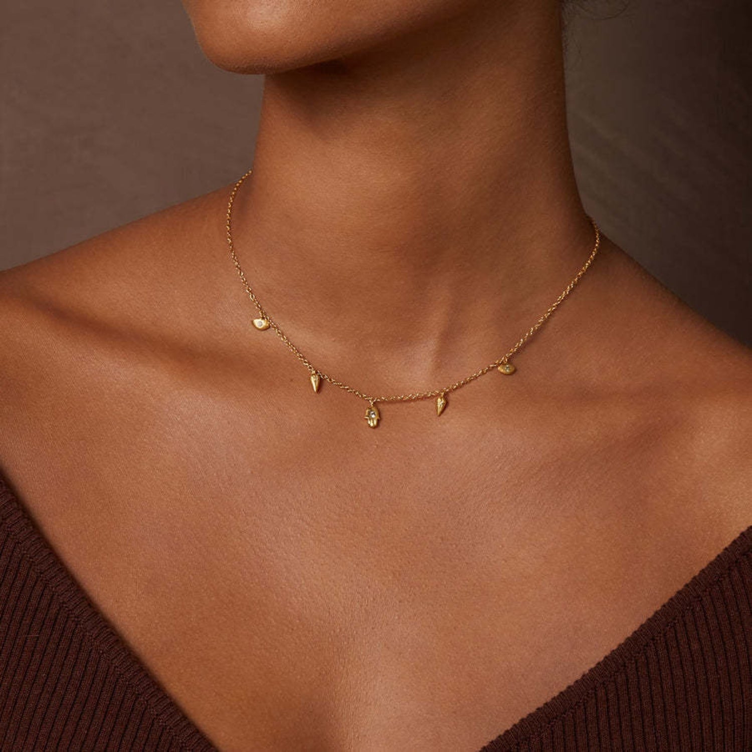Titanium Steel Pendant Necklace-Bijou Crush