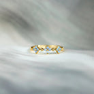 925 Sterling Silver Inlaid Zircon Flower Ring-Bijou Crush
