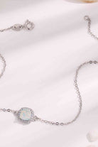 Opal Platinum-Plated Bracelet-Bijou Crush