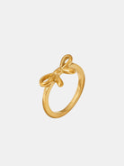 Stainless Steel Bow Ring-Bijou Crush