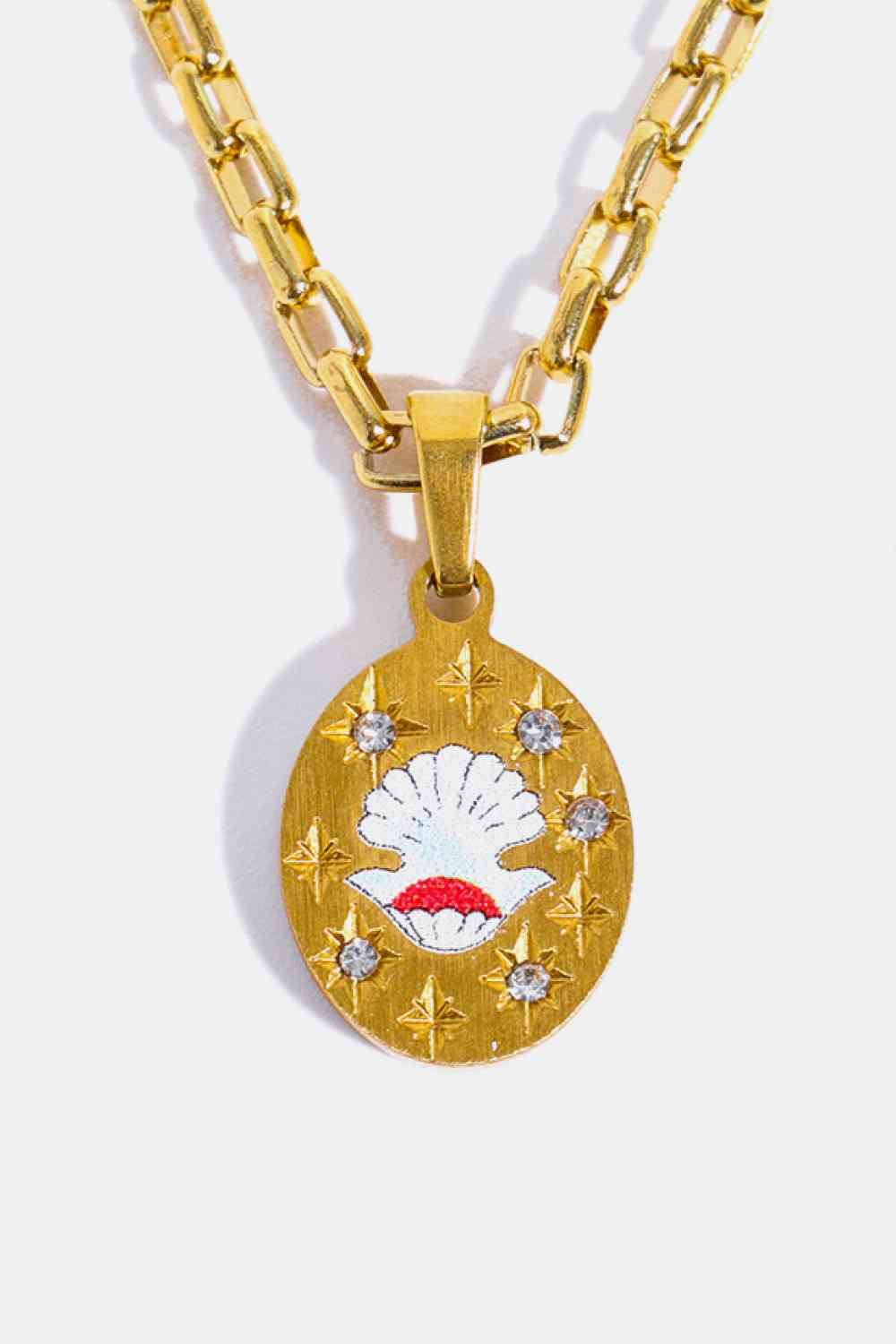 Stainless Steel 18K Gold-Plated Necklace-Bijou Crush