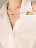 Titanium Steel Heart Necklace-Bijou Crush