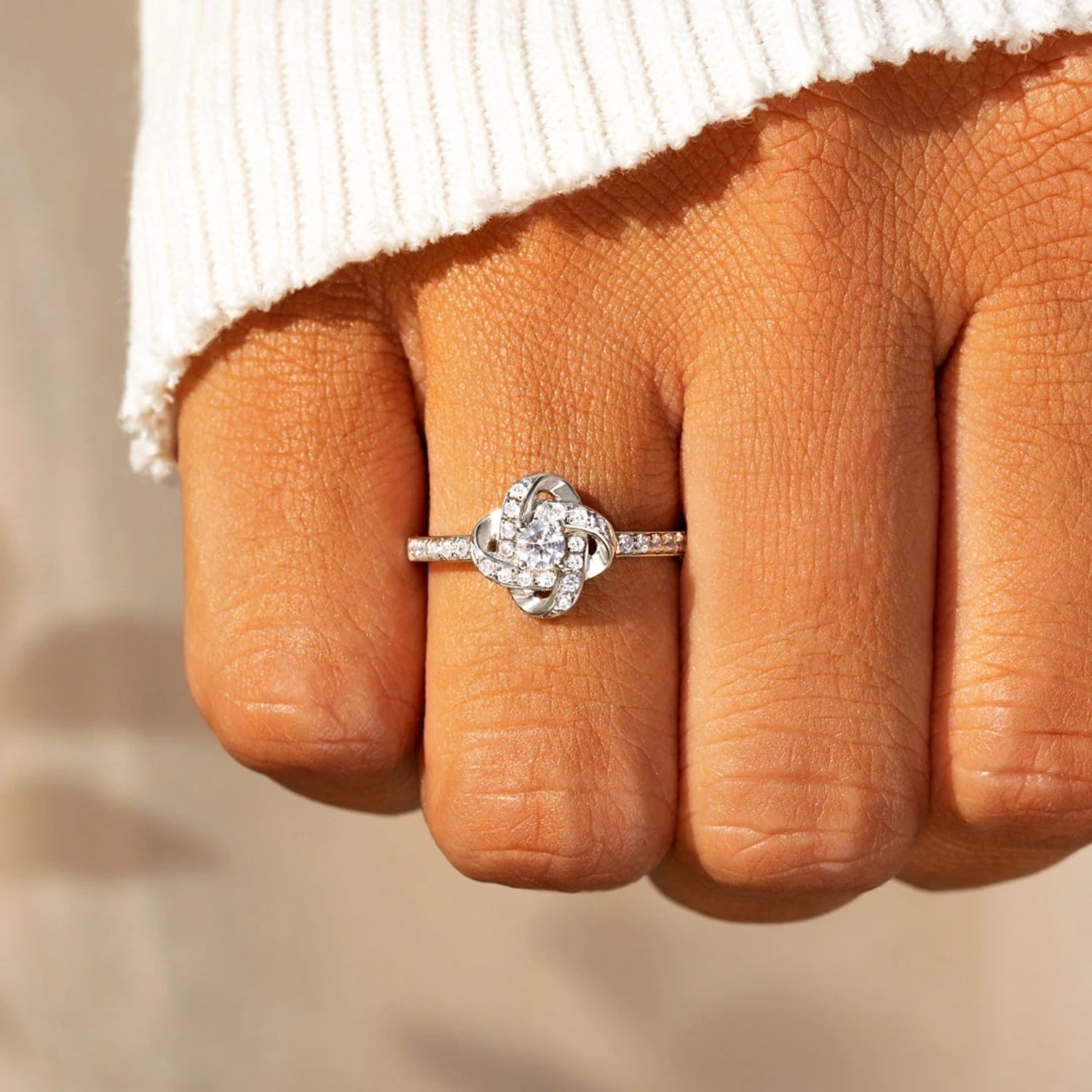 925 Sterling Silver Inlaid Zircon Ring-Bijou Crush