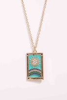 Tarot Card Pendant Stainless Steel Necklace-Bijou Crush