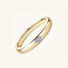 925 Sterling Silver Inlaid Moissanite Ring-Bijou Crush