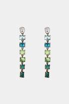 Geometrical Shape Resin Dangle Earrings-Bijou Crush
