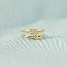 925 Sterling Silver Double-Layered Knot Ring-Bijou Crush
