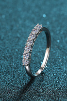 925 Sterling Silver Moissanite Ring – Elegance in Every Detail-Bijou Crush