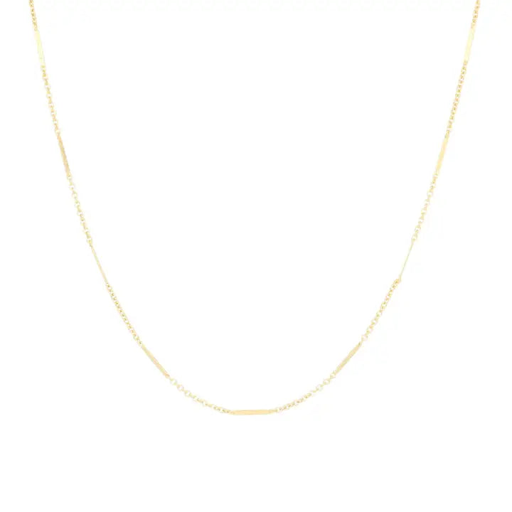 Ciara Classic Chain Necklace – Sterling Silver or 14k Gold-Bijou Crush