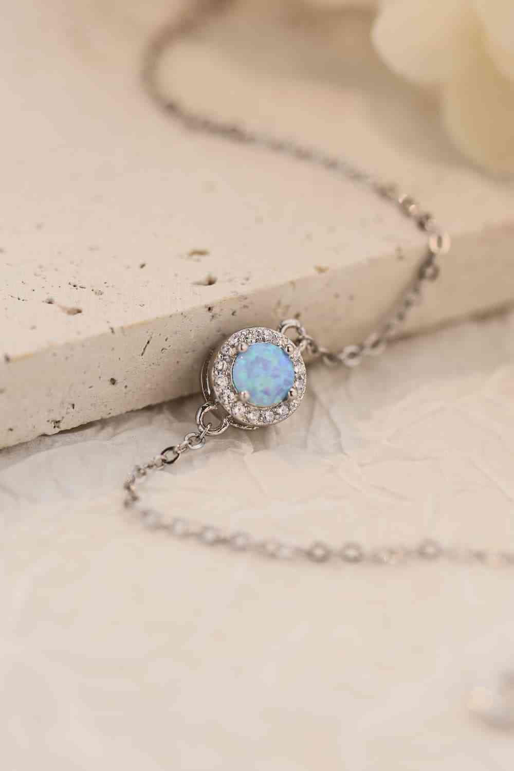Love You Too Much Opal Bracelet-Bijou Crush