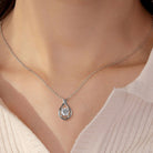 2 Carat Moissanite 925 Sterling Silver Pendant Necklace-Bijou Crush