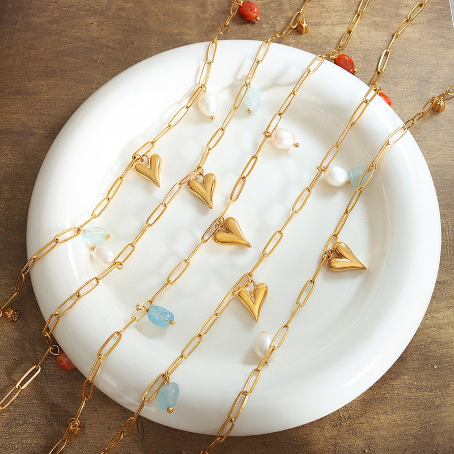 Titanium Steel Heart Pendant Necklace-Bijou Crush