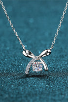 Moissanite 925 Sterling Silver Necklace-Bijou Crush